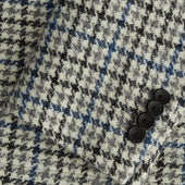 Grey And Navy Tweed Barrington Blazer