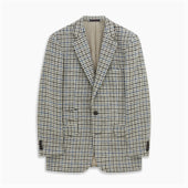 Grey And Navy Tweed Barrington Blazer