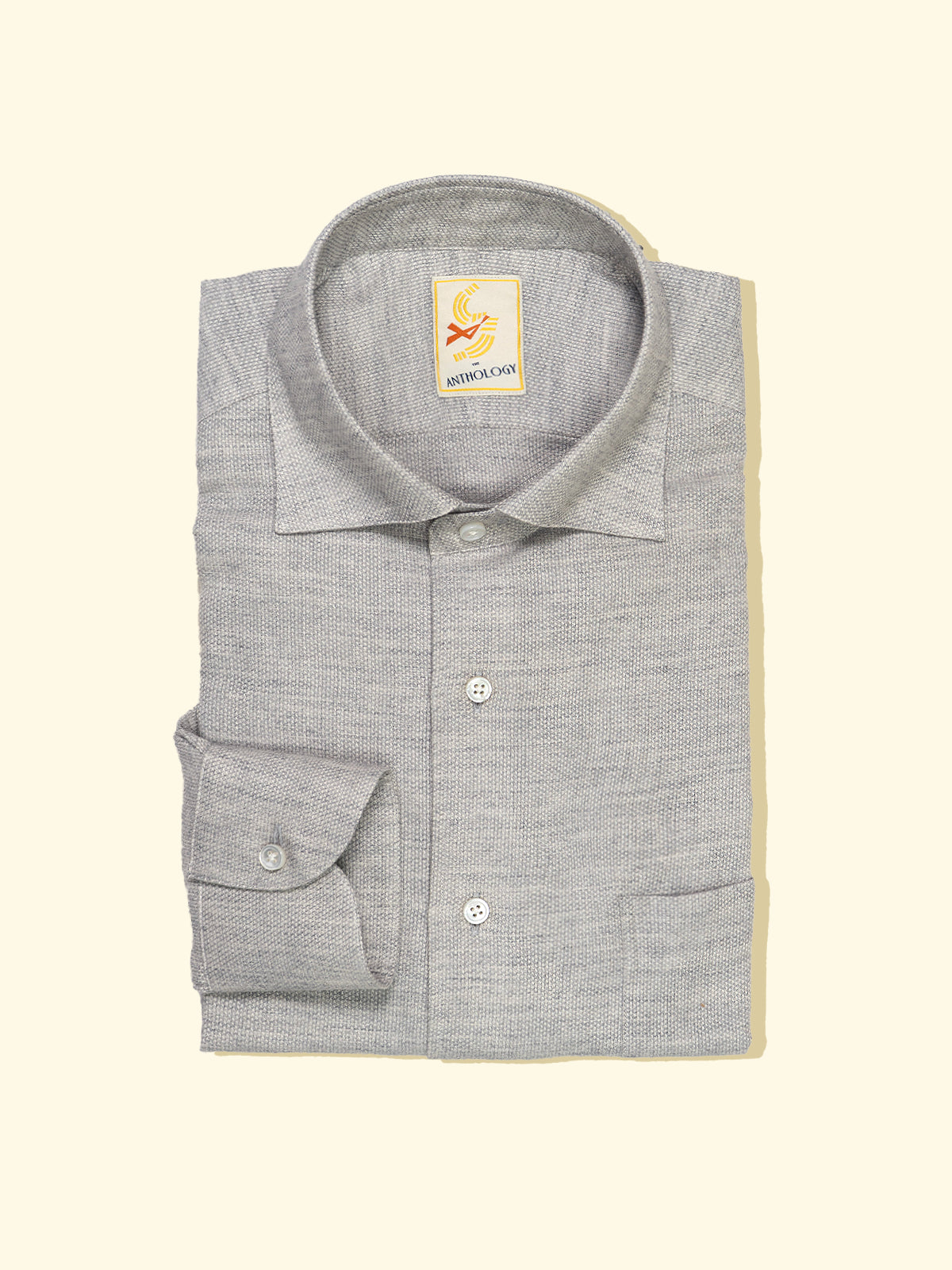 Cotton Wool Shirt Heather The Anthology