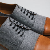 The Jack Shoe In Grey Brown