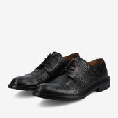 The Rome Shoe In Noir Viejo