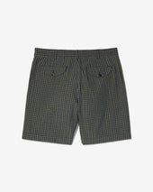Double-Pleat Seersucker Short