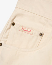 Pleated Denim Short