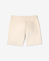 Pleated Denim Short