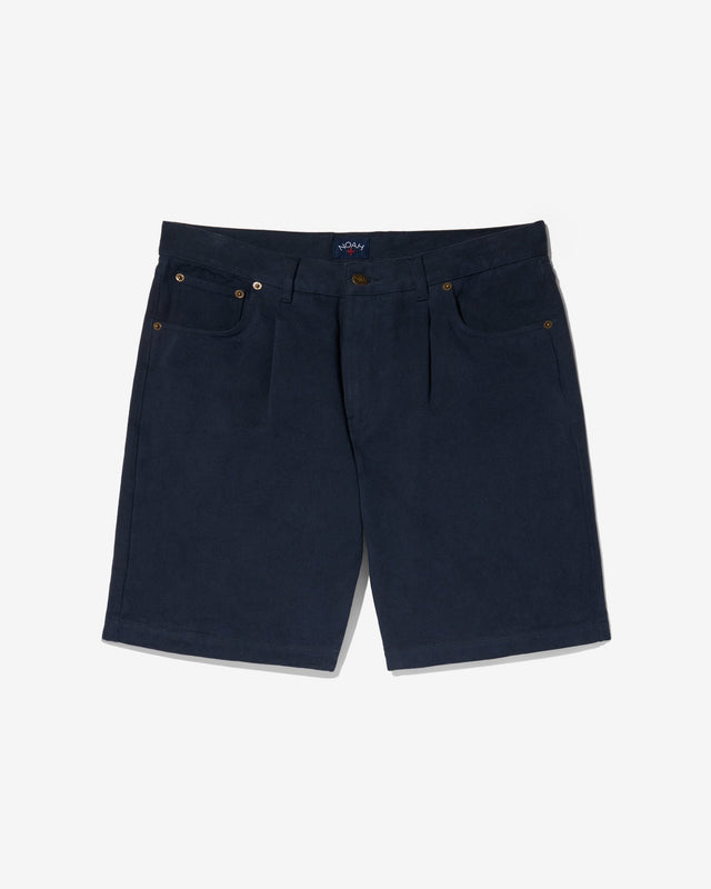 Brushed Pleated Short