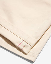 Pleated Denim Short