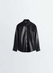 Overshirt In Light Nappa Lamb