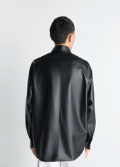 Overshirt In Light Nappa Lamb