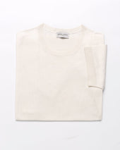 White Knitted T-Shirt