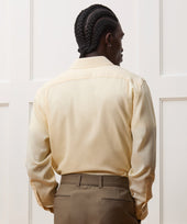 Merino Spread Collar Dress Shirt