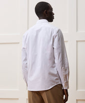 Cotton Spread Collar Dress Shirt