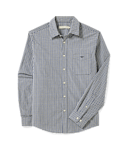 Classic poplin check shirt