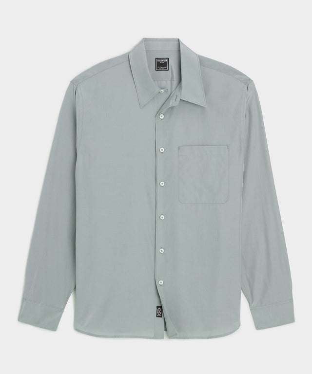 Cotton-Silk Big Shirt
