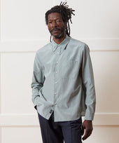 Cotton-Silk Big Shirt