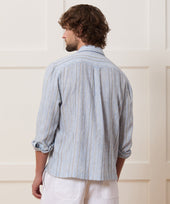 Cropped Camp Collar Shirt