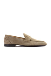 Unlined Sueede Penny Loafer