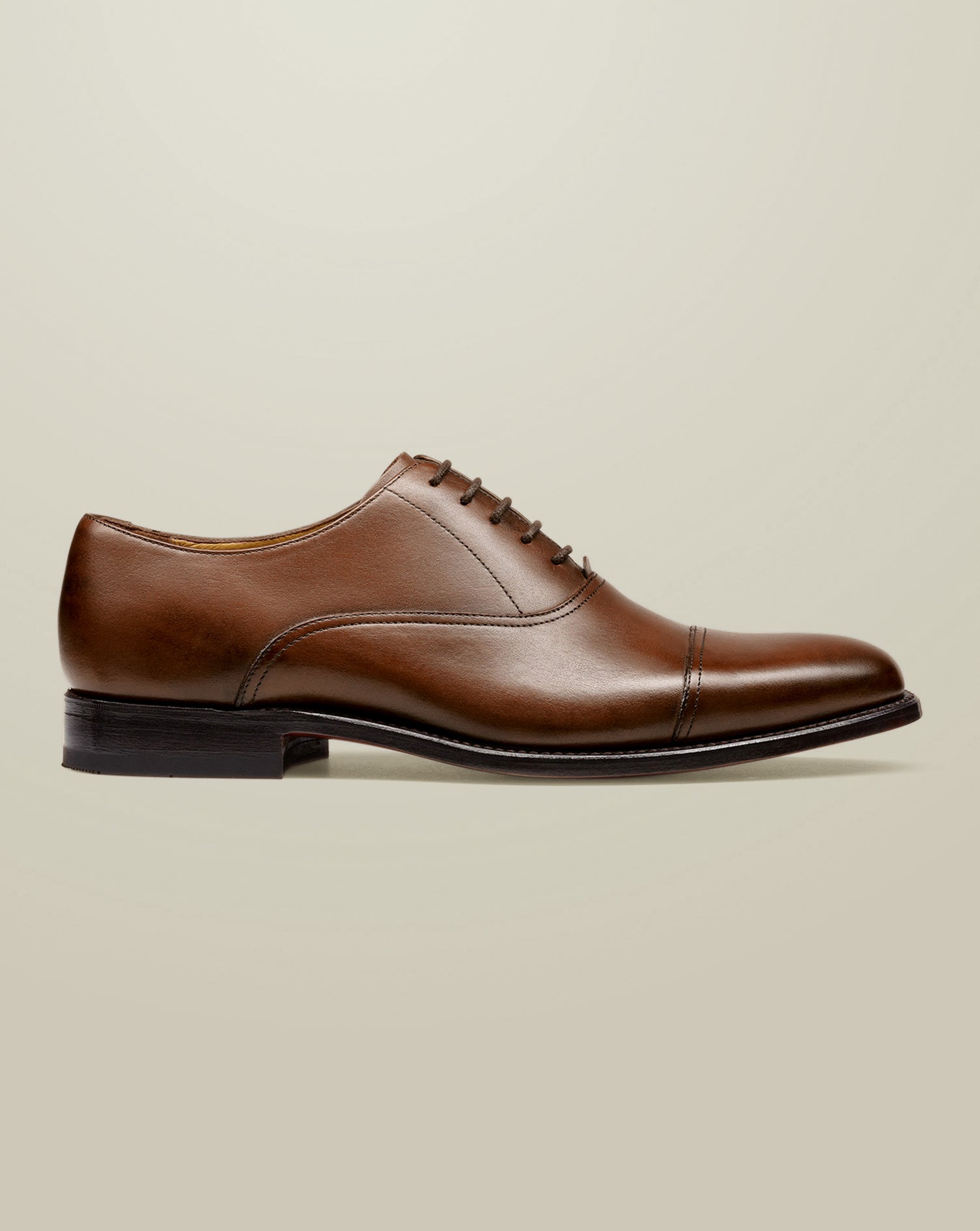 Leather Oxford Shoes Dark