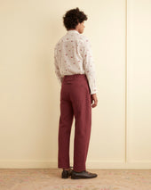 Sheer Camel Long Sleeve Shirt