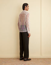 Sheer Lavandula Long Sleeve Shirt