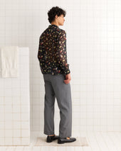 Sheer Midnight Daisy Shirt