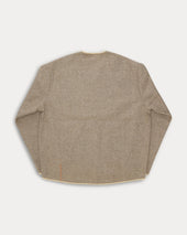 Sherpa Giacca In Herringbone Di Lana