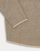 Sherpa Giacca In Herringbone Di Lana