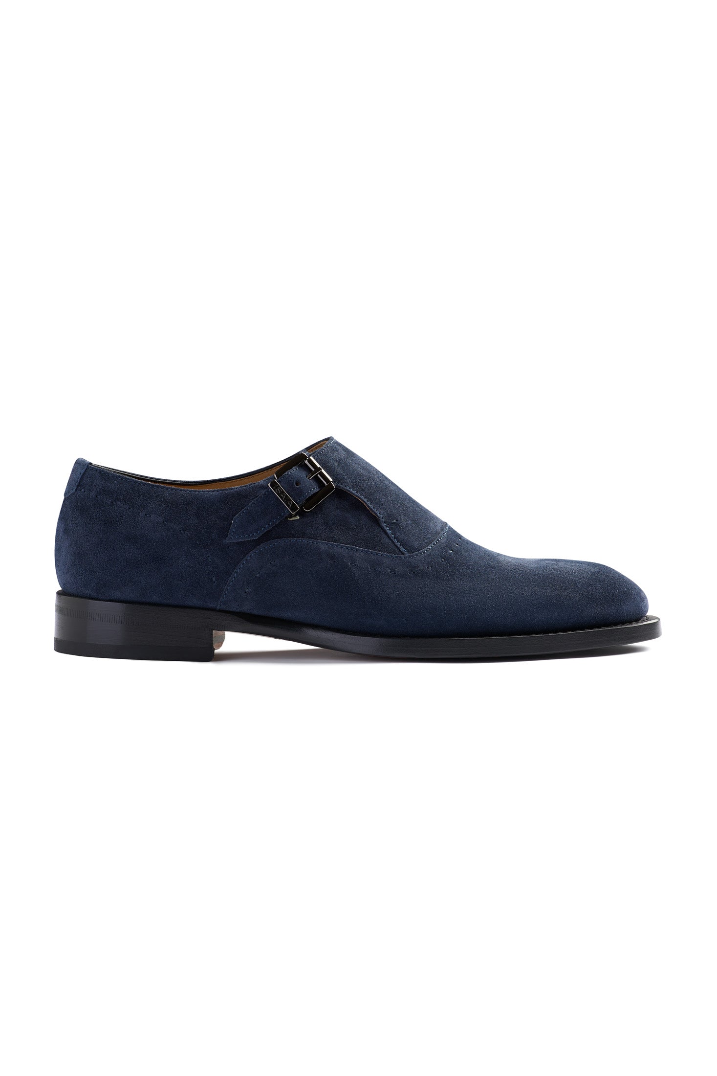 AMF Suede Single Monk Strap