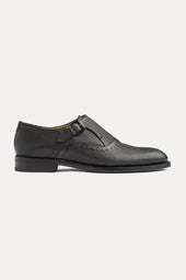 AMF Pebble Leather Single Monk Strap