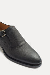 AMF Pebble Leather Single Monk Strap