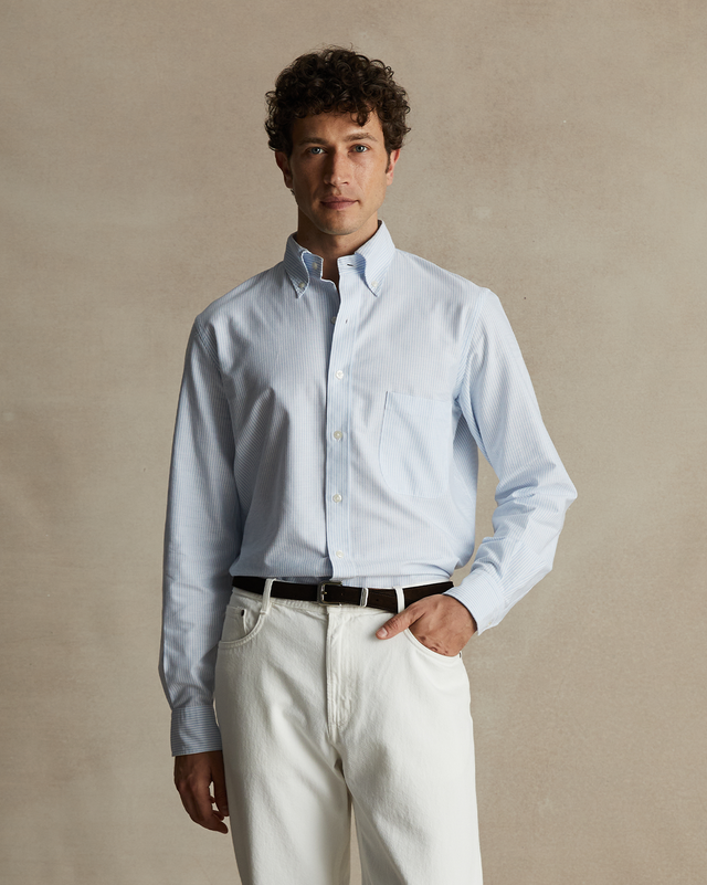 Oxford Shirt Light Stripe