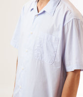 Lightweight Cotton Poplin Bowling Short Sleeve Shirt