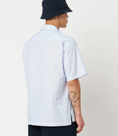 Lightweight Cotton Poplin Bowling Short Sleeve Shirt