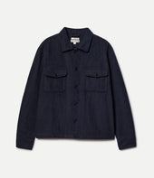 Heavyweight Cotton Flannel Long Sleeve Blanket Shirt