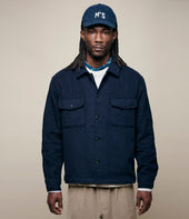 Heavyweight Cotton Flannel Long Sleeve Blanket Shirt