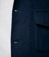 Heavyweight Cotton Flannel Long Sleeve Blanket Shirt