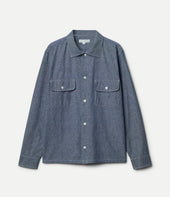 Authentic Cotton Chambray Long Sleeve Shirt