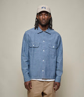 Authentic Cotton Chambray Long Sleeve Shirt