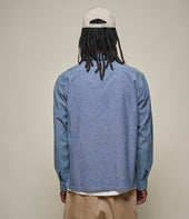 Authentic Cotton Chambray Long Sleeve Shirt