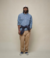 Authentic Cotton Chambray Long Sleeve Shirt