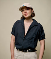 Lightweight Cotton Poplin Short Sleeve Shirt