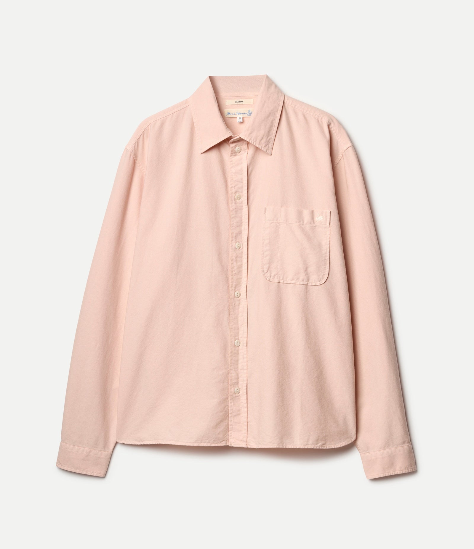 Modern Cut Cotton Oxford Long Sleeve Shirt