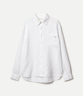 Relaxed Fit Linen Long Sleeve Shirt