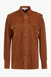 Antonio Shirt in Suede