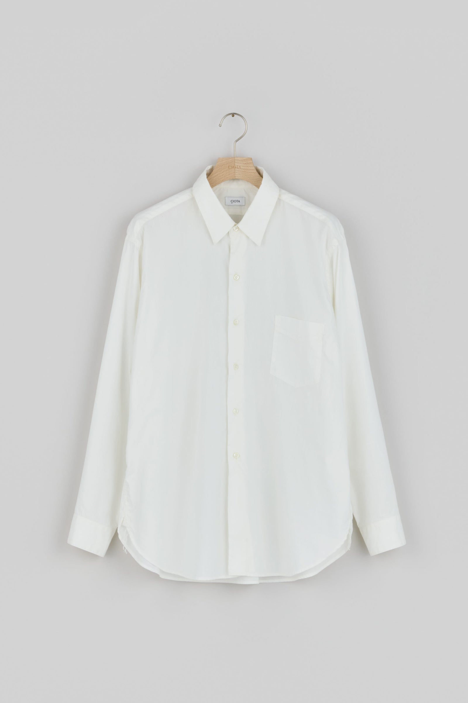 Regular Collar Long Sleeve Shirt