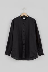 Band Collar Long Sleeve Shirt