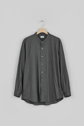 Band Collar Long Sleeve Shirt