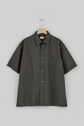 Regular Collar Short Sleeve Shirt