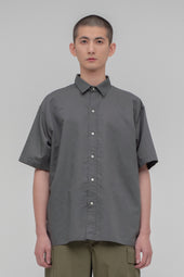 Regular Collar Short Sleeve Shirt