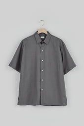Regular Collar Short Sleeve Shirt