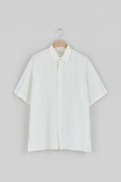 Regular Collar Short Sleeve Shirt (Cotton Rayon)